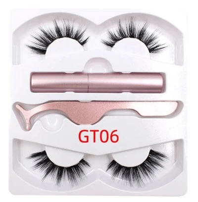 MAGNETIC EYELASHES WITH EYELINER GT06 MAGNETIC EYELASHES WITH EYELINER GT06